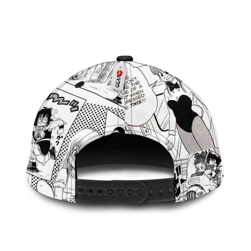 Bulma Snapback Hat Custom Dragon Ball Anime Hat Mix Manga 4