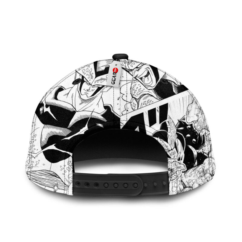 Cell Snapback Hat Custom Dragon Ball Anime Hat Mix Manga 4