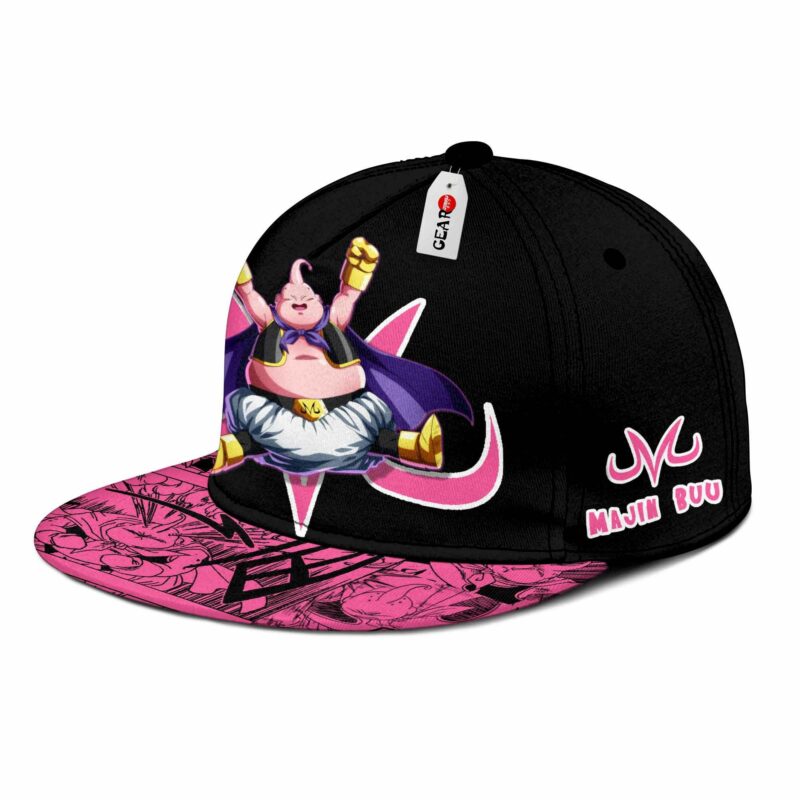 Fat Majin Buu Cap Hat Custom Anime Dragon Ball Snapback 2