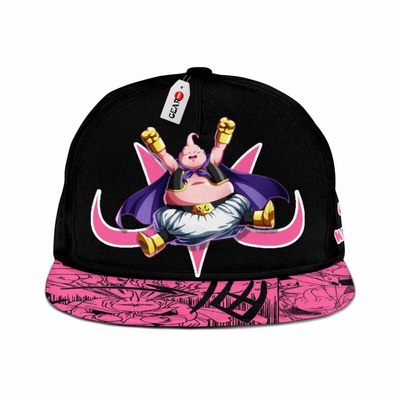 Fat Majin Buu Cap Hat Custom Anime Dragon Ball Snapback 1