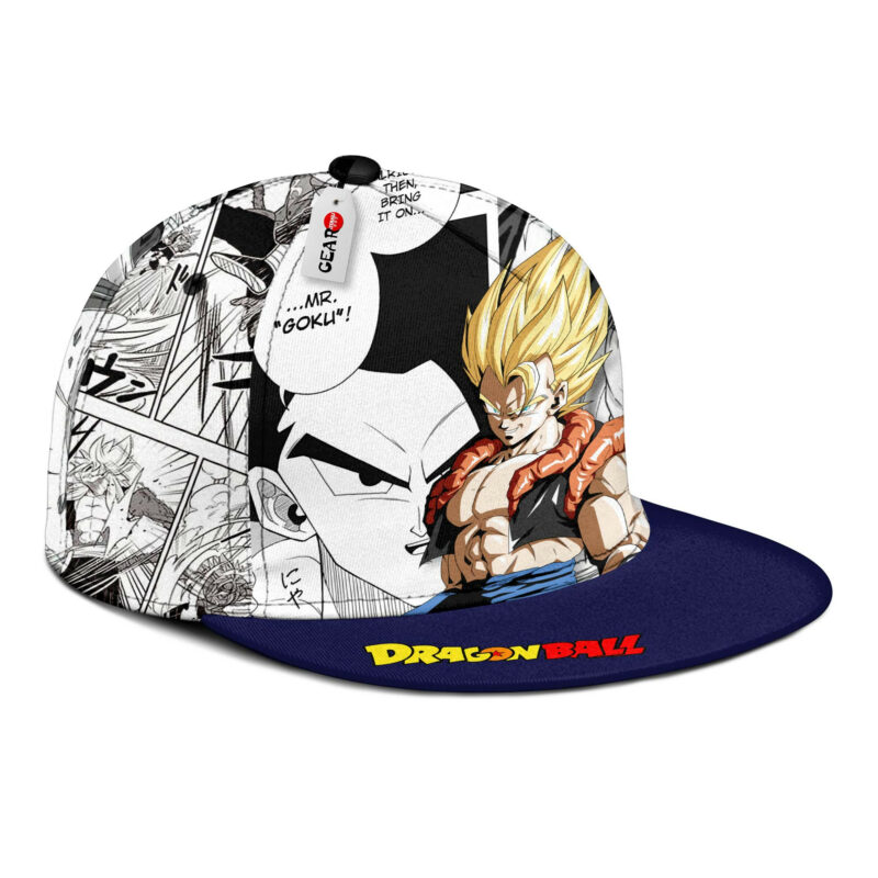 Gogeta Snapback Hat Custom Dragon Ball Anime Hat Mix Manga 2
