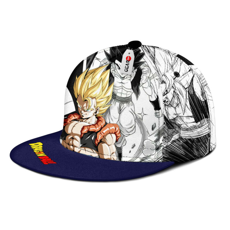 Gogeta Snapback Hat Custom Dragon Ball Anime Hat Mix Manga 3