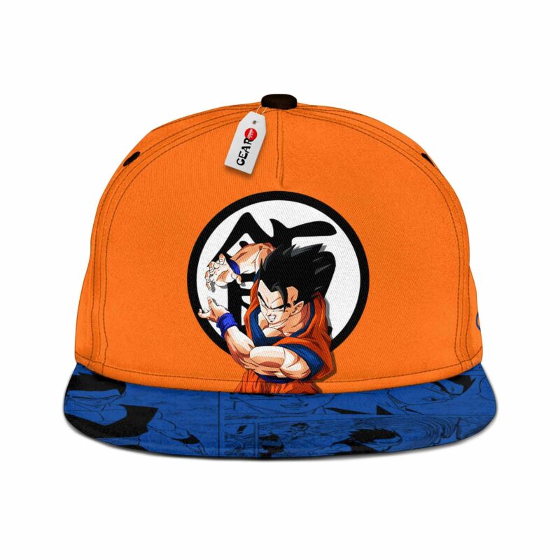 Gohan Cap Hat Custom Anime Dragon Ball Snapback 1