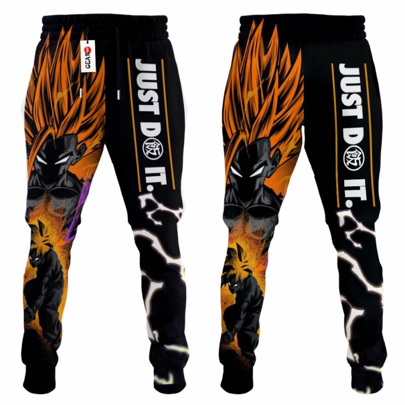 Gohan Jogger Pants Custom Just Do It Dragon Ball Anime Sweatpants 4