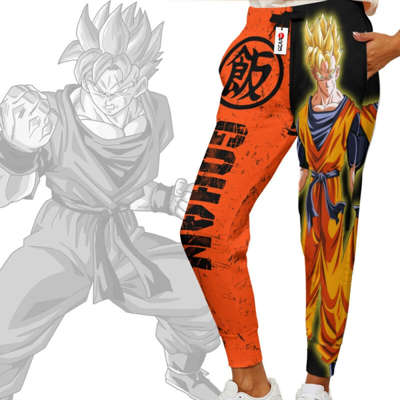 Gohan Super Saiyan Joggers Dragon Ball Custom Anime Sweatpants 2