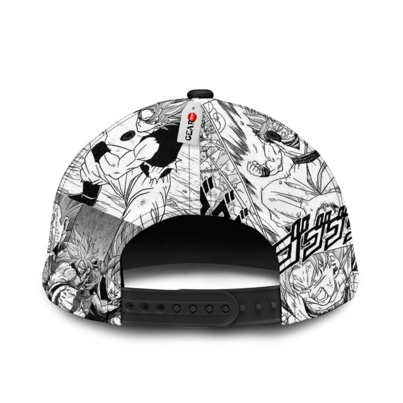 Goku Blue Snapback Hat Custom Dragon Ball Anime Hat Mix Manga 4