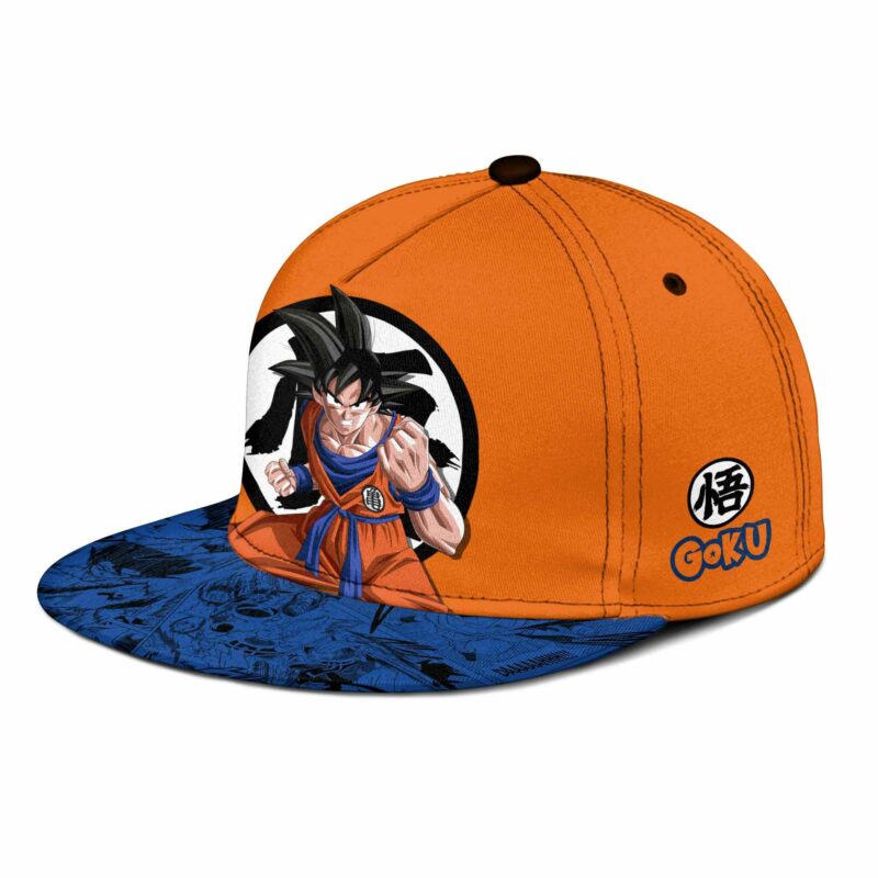 Goku Cap Hat Custom Anime Dragon Ball Snapback 2