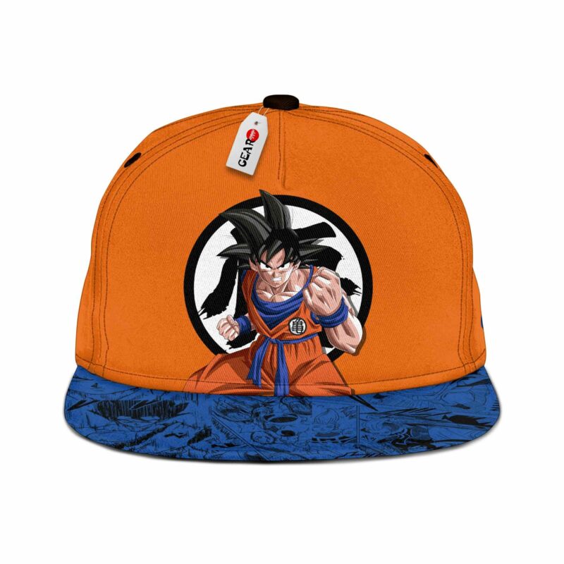 Goku Cap Hat Custom Anime Dragon Ball Snapback 1