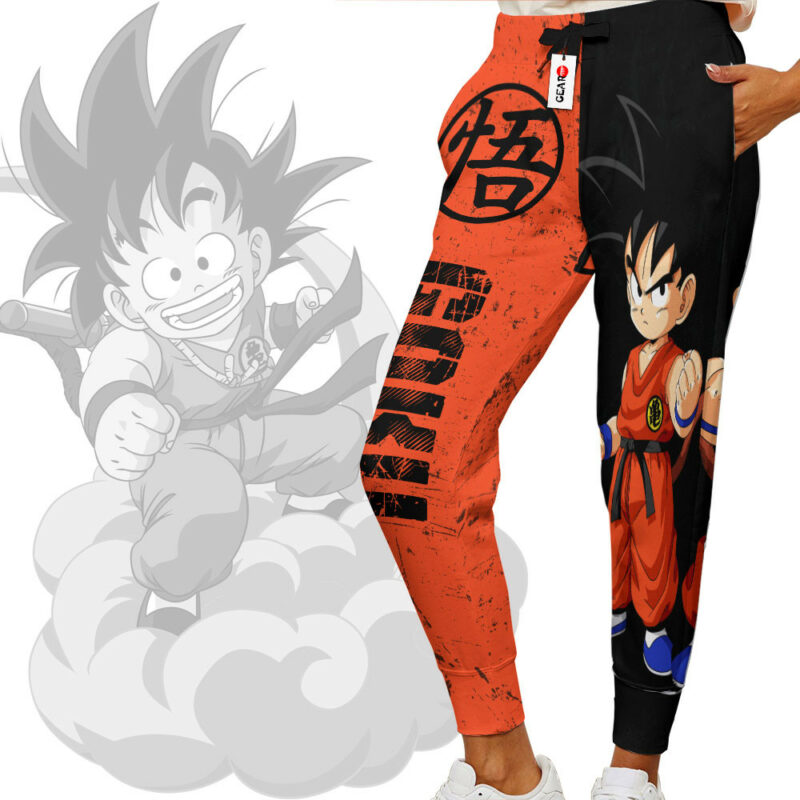Goku Kid Joggers Dragon Ball Custom Anime Sweatpants 2