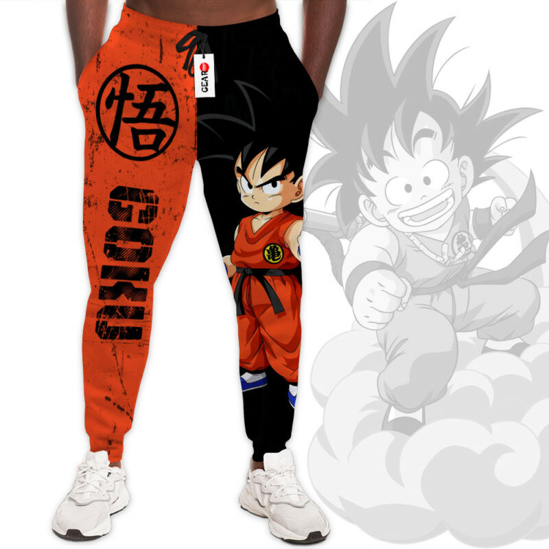 Goku Kid Joggers Dragon Ball Custom Anime Sweatpants 1