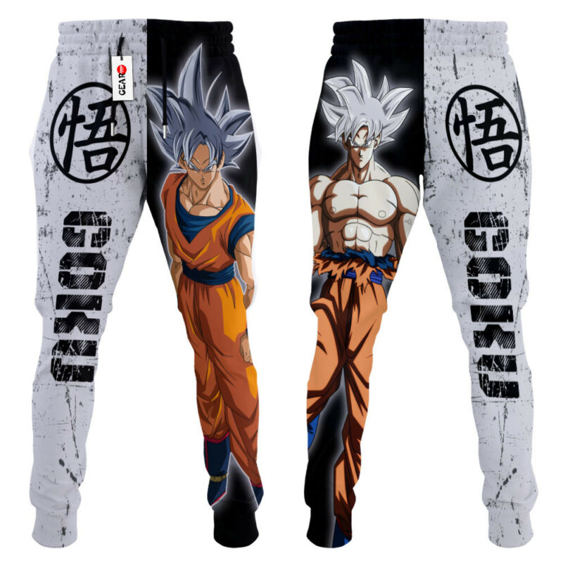 Goku Ultra Instinct Joggers Dragon Ball Custom Anime Sweatpants 4