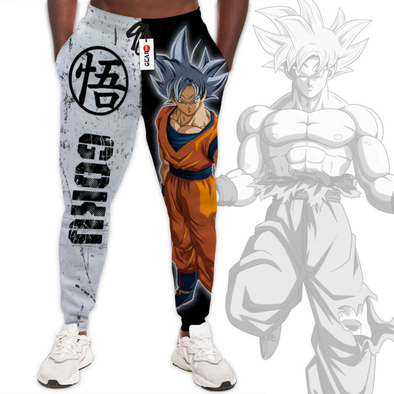 Goku Ultra Instinct Joggers Dragon Ball Custom Anime Sweatpants 1