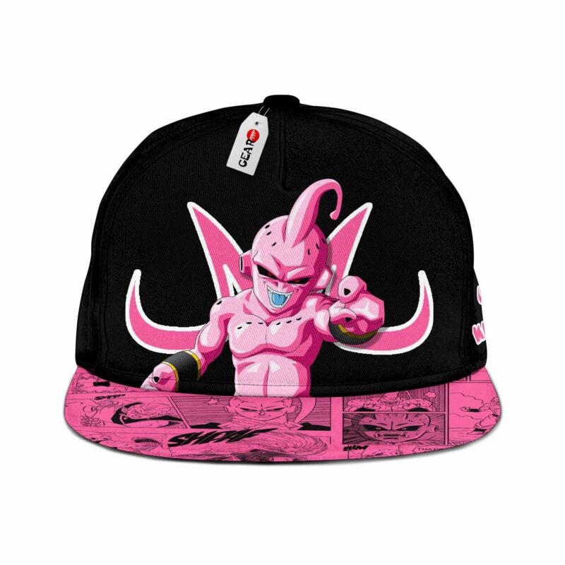 Kid Buu Snapback Custom Dragon Ball Anime Hat 1