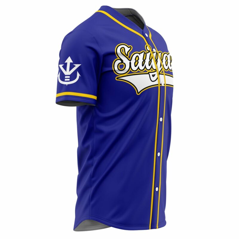 Personalized Saiyan Vegeta Dragon Ball Z Baseball Jersey 4