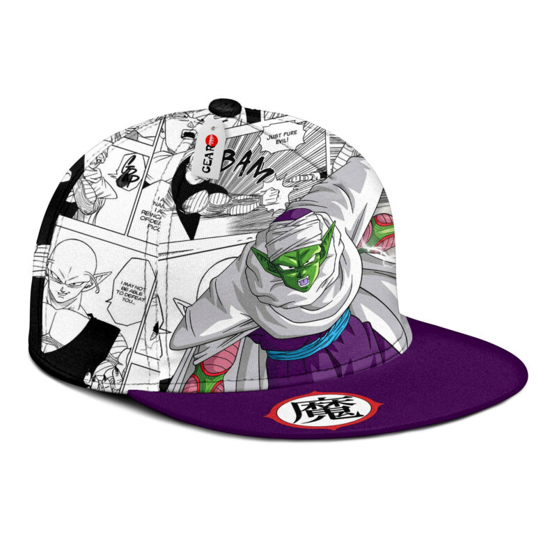 Piccolo Snapback Hat Custom Dragon Ball Anime Hat Mix Manga 2