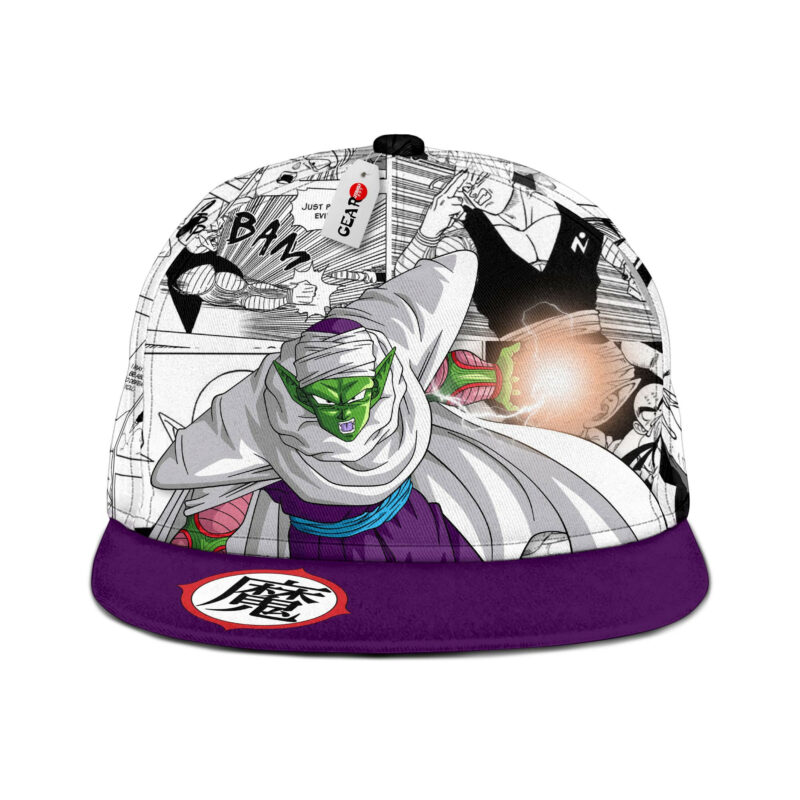 Piccolo Snapback Hat Custom Dragon Ball Anime Hat Mix Manga 1