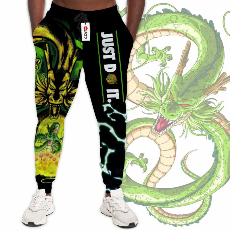 Shenron Jogger Pants Just Do It Custom Anime Dragon Ball Sweatpants 1