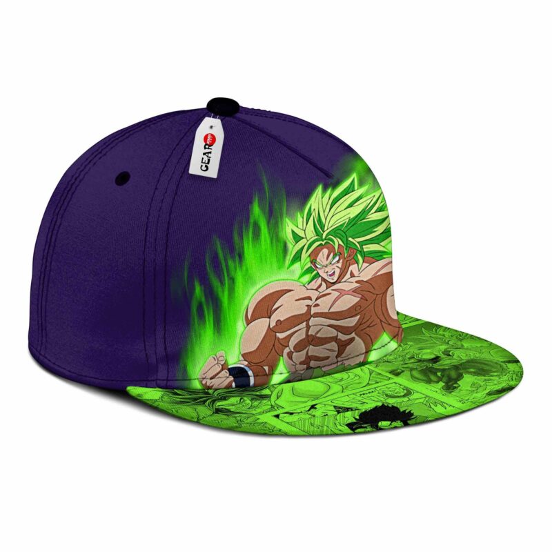 Super Broly Cap Hat Custom Anime Dragon Ball Snapback 3