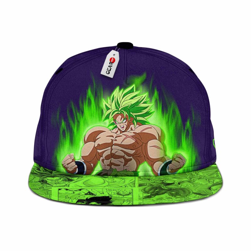 Super Broly Cap Hat Custom Anime Dragon Ball Snapback 1