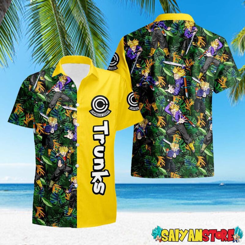 Dragon Ball Trunks Hawaiian Shirt TH01 1
