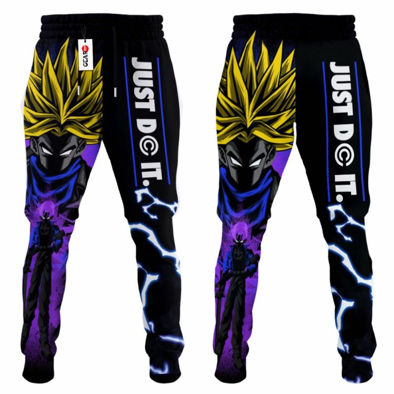 Trunks Jogger Pants Custom Just Do It Dragon Ball Anime Sweatpants 4