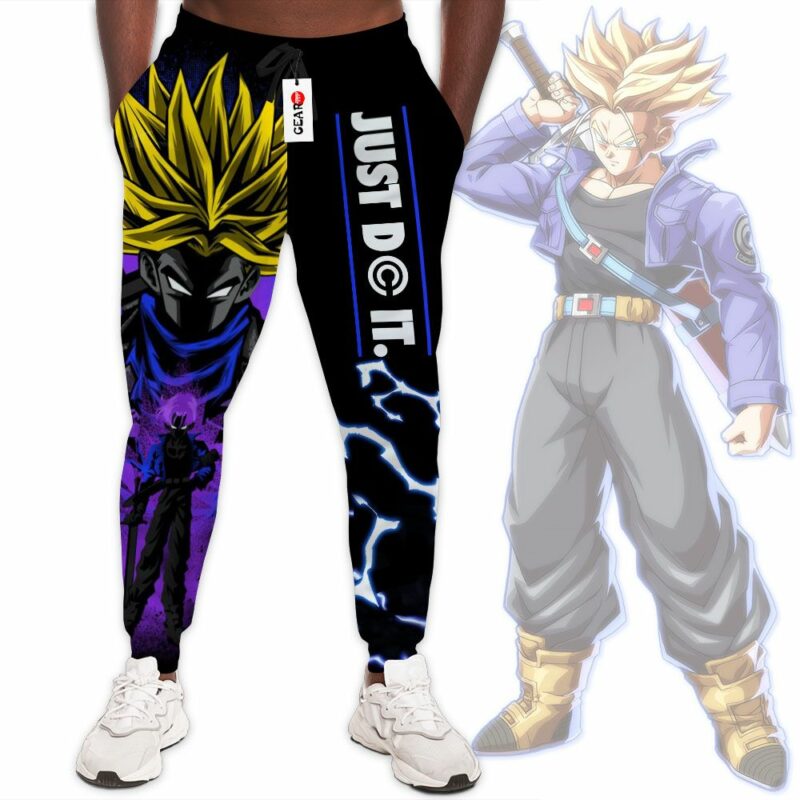 Trunks Jogger Pants Custom Just Do It Dragon Ball Anime Sweatpants 1