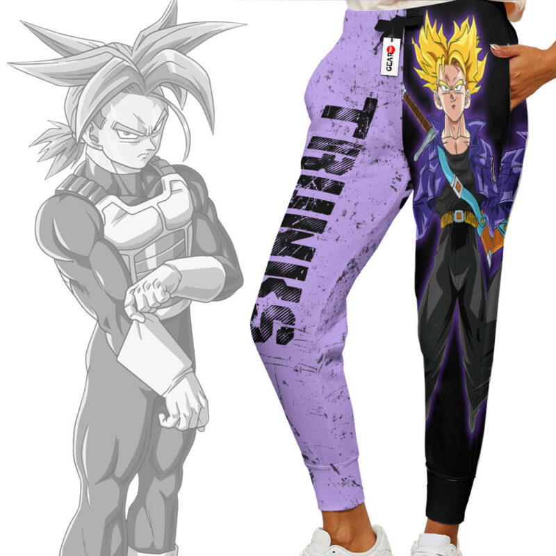 Trunks Super Saiyan Joggers Dragon Ball Custom Anime Sweatpants 2