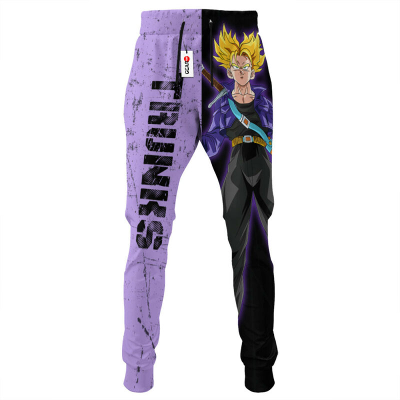 Trunks Super Saiyan Joggers Dragon Ball Custom Anime Sweatpants 3