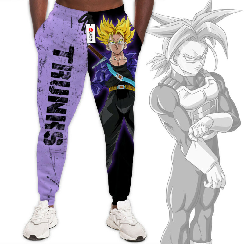 Trunks Super Saiyan Joggers Dragon Ball Custom Anime Sweatpants 1
