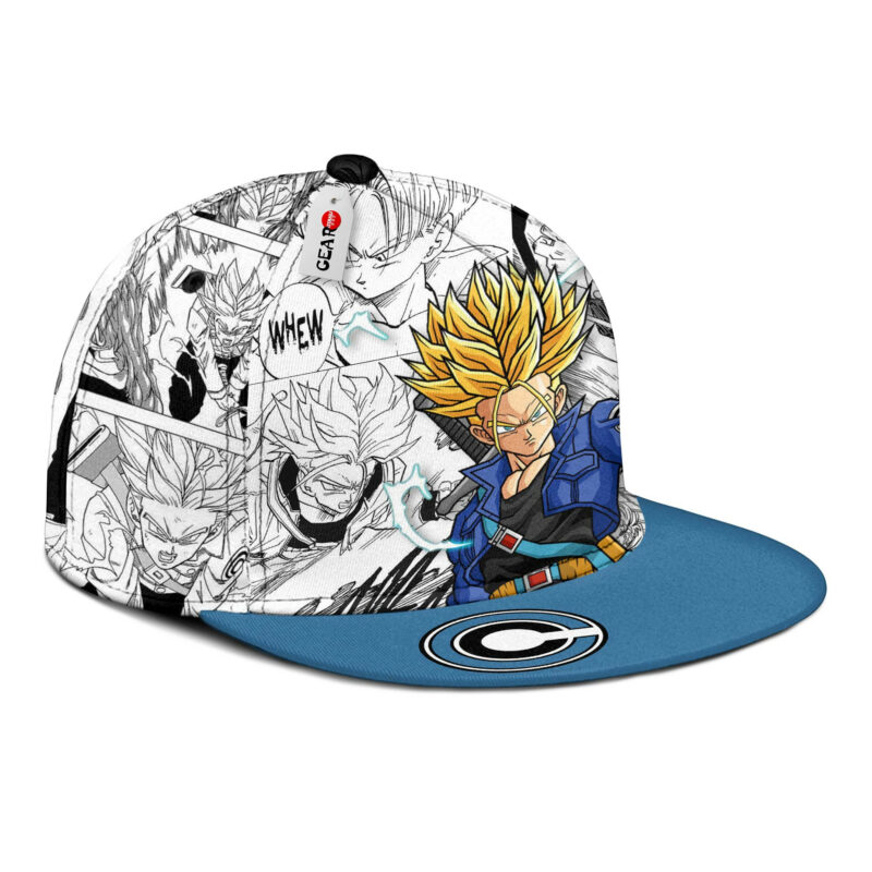 Trunks Super Saiyan Snapback Hat Custom Dragon Ball Anime Hat Mix Manga 2