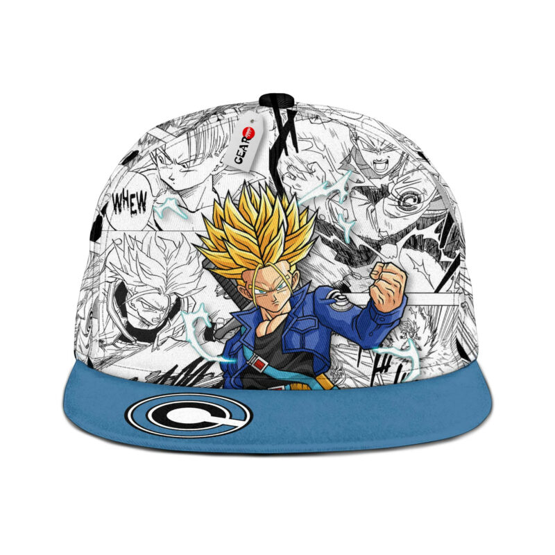 Trunks Super Saiyan Snapback Hat Custom Dragon Ball Anime Hat Mix Manga 1