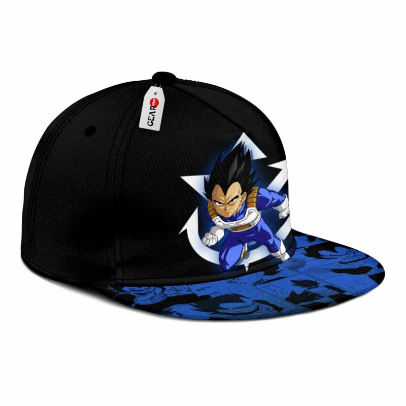 Vegeta Cap Hat Custom Anime Dragon Ball Snapback 3