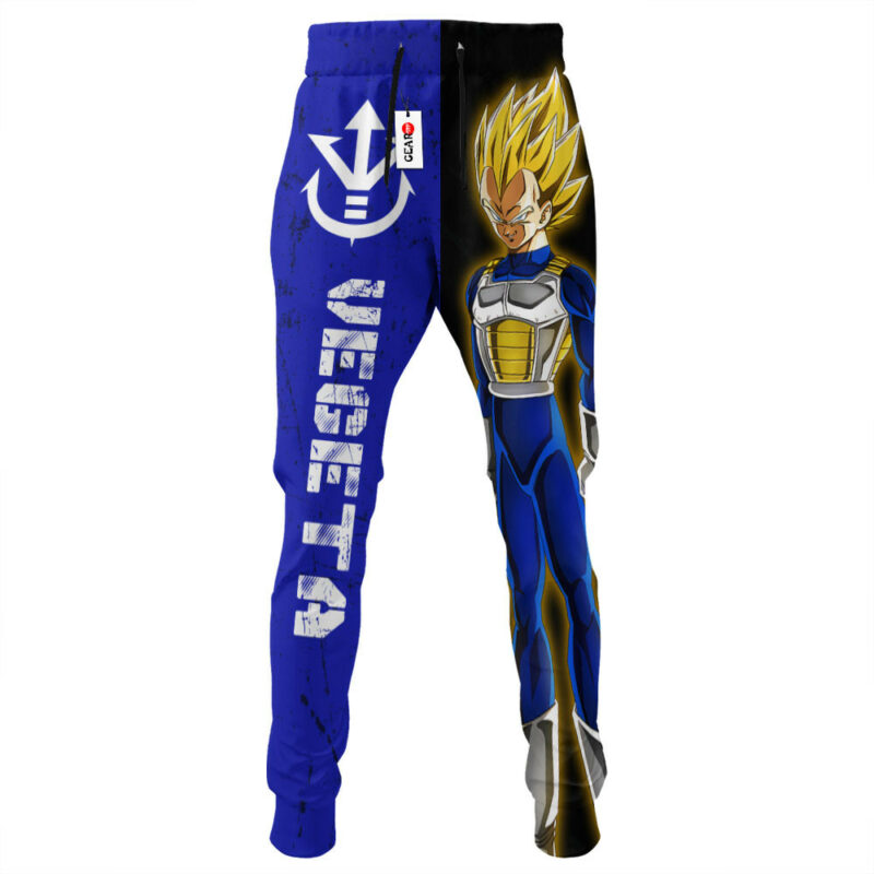 Vegeta Super Saiyan Joggers Dragon Ball Custom Anime Sweatpants 3