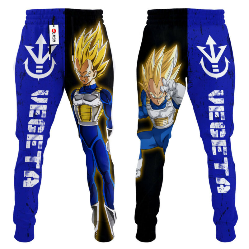 Vegeta Super Saiyan Joggers Dragon Ball Custom Anime Sweatpants 4
