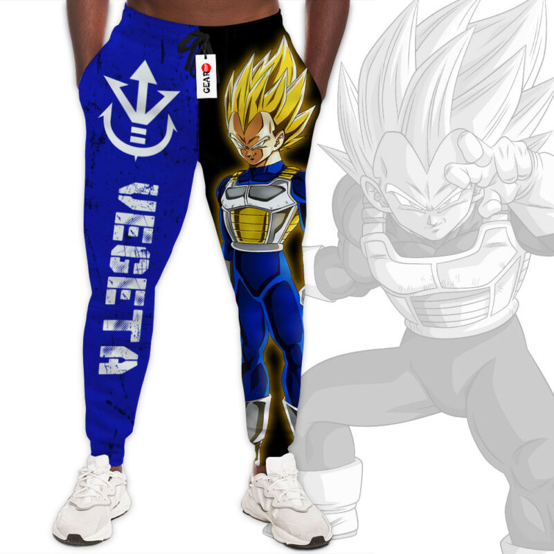 Vegeta Super Saiyan Joggers Dragon Ball Custom Anime Sweatpants 1