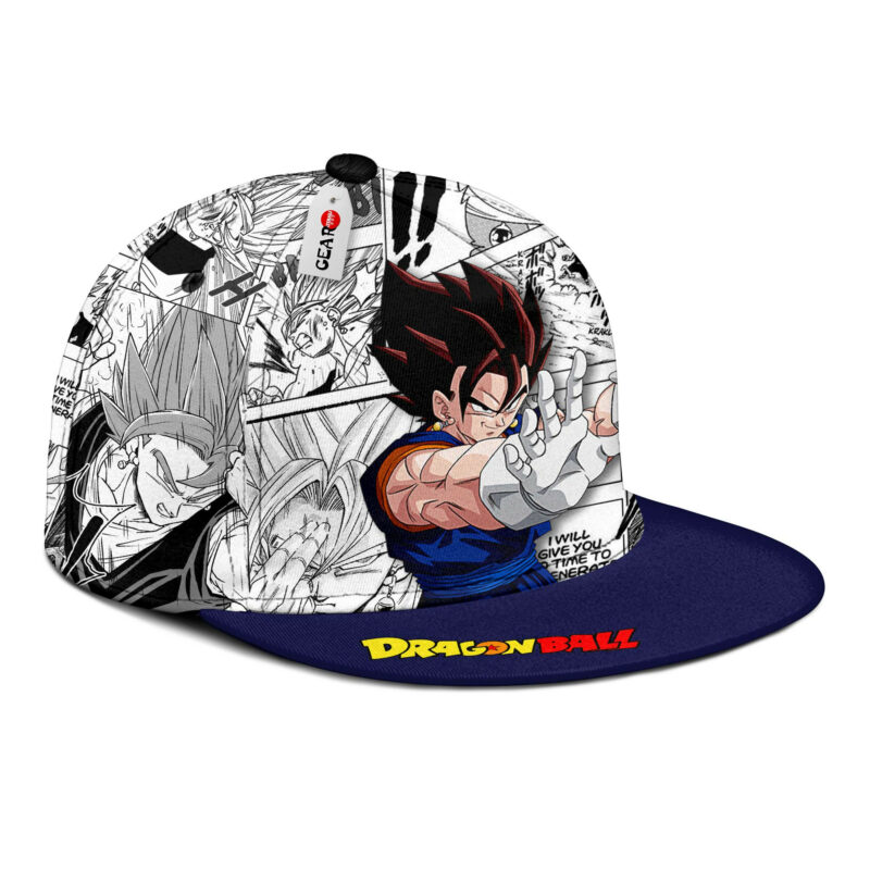 Vegito Snapback Hat Custom Dragon Ball Anime Hat Mix Manga 2