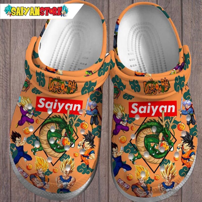 Super Saiyan Dragon Ball Crocs Clog Shoes 1